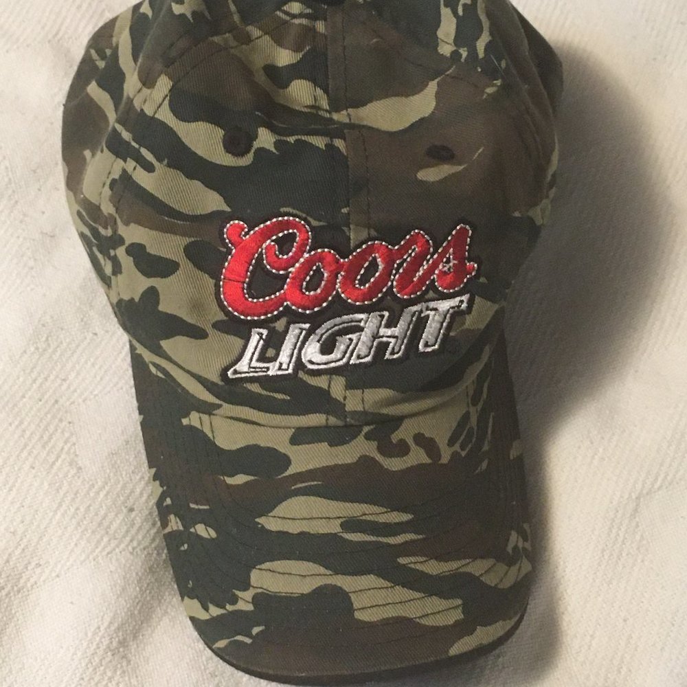 Coors Light Camo Baseball Cap
